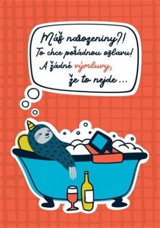 ALBI Hrací přání - Oslava