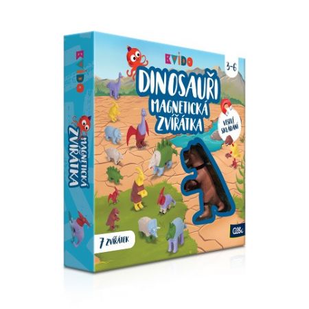 ALBI Kvído - Magnetická zvířátka: Dinosauři