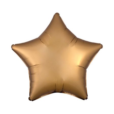 ALBI Balónek fóliový Hvězdička zlatá matná