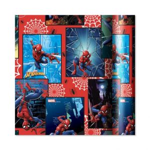 ALBI Dárkový papír - role 2 m × 70 cm - Spiderman na červené