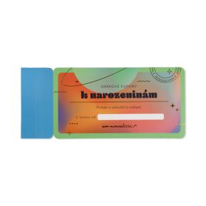 ALBI Dárkové kupony k narozeninám