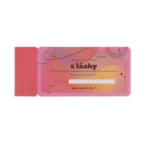 ALBI Dárkové kupony z lásky
