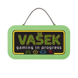 ALBI Neonová cedulka se jménem - Vašek