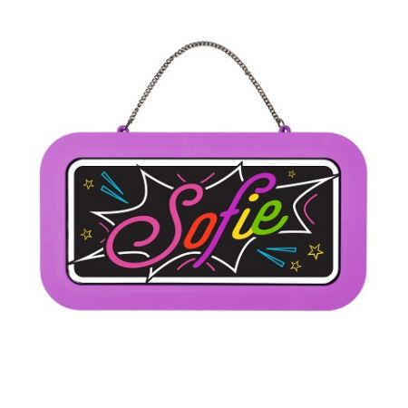 ALBI Neonová cedulka se jménem - Sofie