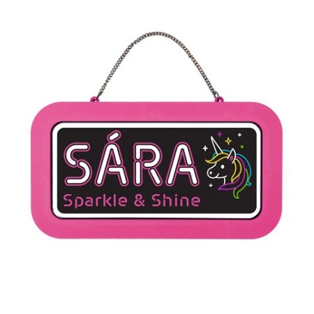 ALBI Neonová cedulka se jménem - Sára