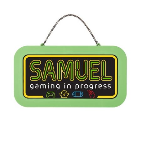 ALBI Neonová cedulka se jménem - Samuel