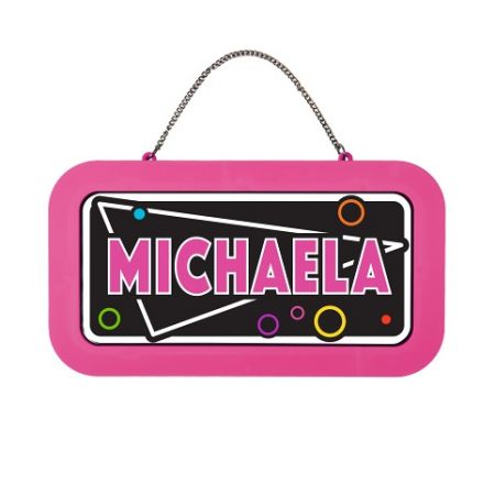 ALBI Neonová cedulka se jménem - Michaela