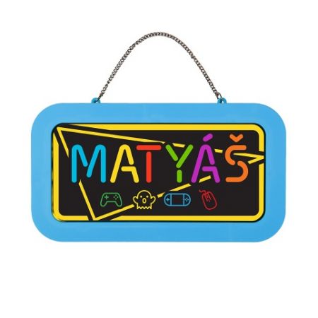 ALBI Neonová cedulka se jménem - Matyáš