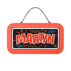 ALBI Neonová cedulka se jménem - Martin