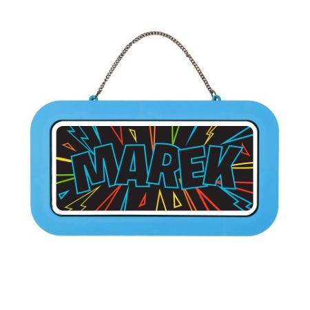 ALBI Neonová cedulka se jménem - Marek