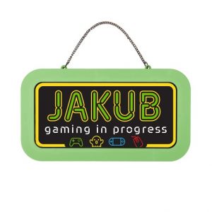 ALBI Neonová cedulka se jménem - Jakub