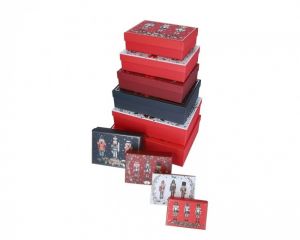 Dárková krabička vánoční Louskáček 