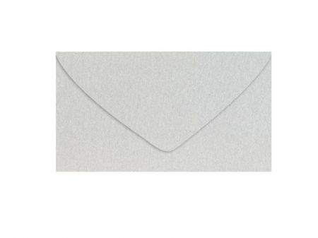 Dopisní obálka metallic 120g C6 114x162mm - stříbrná