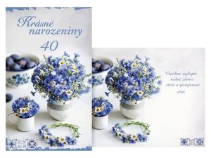 Přání k narozeninám 40 M11-606 T