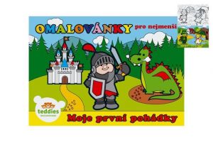 Omalovánky A5 Moje první pohádky 21x14,5cm MPP