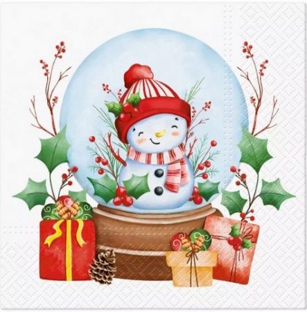 Ubrousky TETEáTETE TL235300 vánoční Snowman