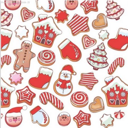 Ubrousky Daisy vánoční Delicious Gingerbread Cookies