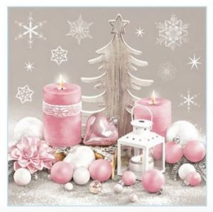 Ubrousky Maki vánoční Pastel Christmas 016301