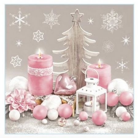 Ubrousky Maki vánoční Pastel Christmas 016301