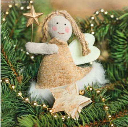 Ubrousky Maki vánočníCanvas Angel 