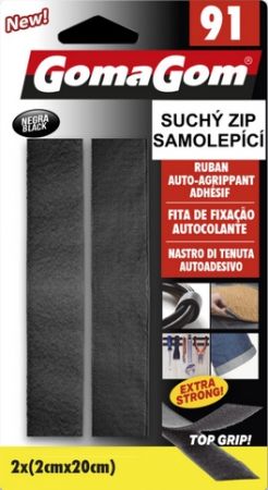 Suchý zip GG 2cmx20cm černý
