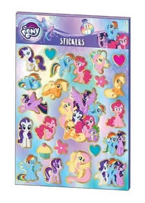 Sada samolepek 6 listů My Little Pony