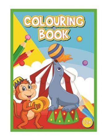 Kniha omalovánek 72 stran A4 Cirkus