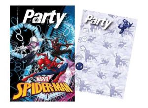 Sada párty 5 pozvánek + 5 obálek Spider-man