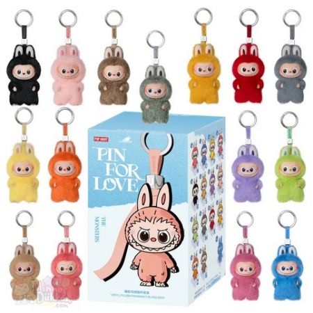 Plyšák (mini) Labubu pin pro lásku 11x6x6cm