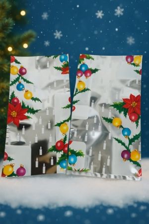 Dárkový metalový foliový sáček mini 8 x 15,5 cm 1ks