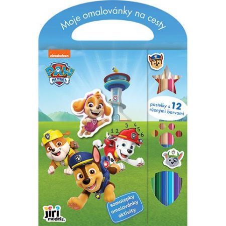 Moje omalovánky na cesty Tlapková patrola