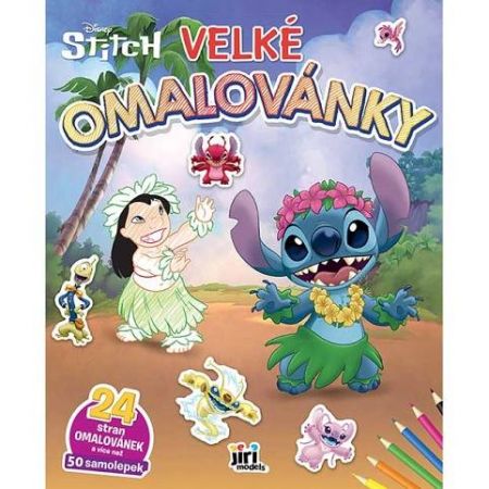 Velké omalovánky Lilo &amp; Stitch