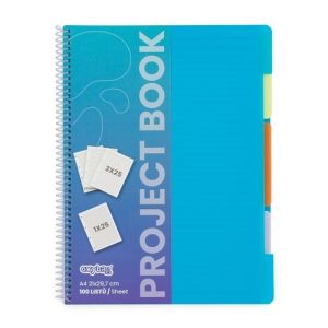 Projektová kniha PP A4 100 stran, 3+1 PP