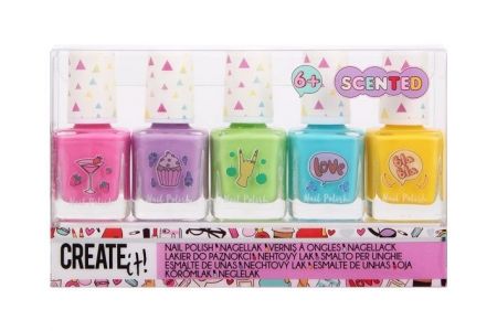 PARFEMOVANÝ LAK NA NEHTY SADA 5ks