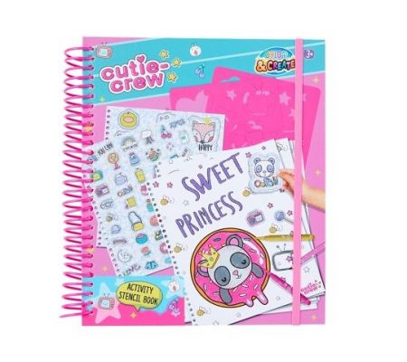 KREATIVNÍ OMALOVÁNKY VČETNĚ ŠABLON