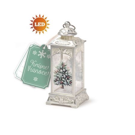 ARGUS Vánoční dekorace a dárek lucerna s LED světlem 23650001
