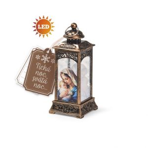 ARGUS Vánoční dekorace a dárek lucerna s LED světlem 23650004