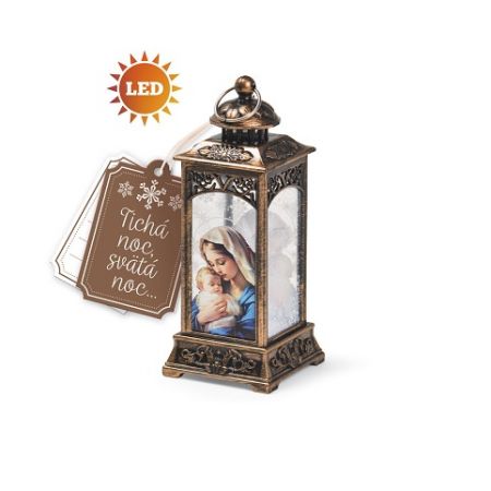 ARGUS Vánoční dekorace a dárek lucerna s LED světlem 23650004