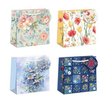 ARGUS Dárková papírová taška 16 x 16 cm mix 12 ks 07250013