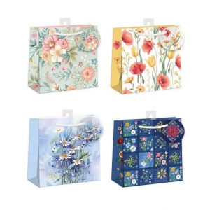 ARGUS Dárková papírová taška 16 x 16 cm mix 12 ks 07250013h