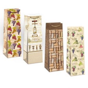 ARGUS Dárková papírová taška 12 x 40 cm mix 12 ks 07350015