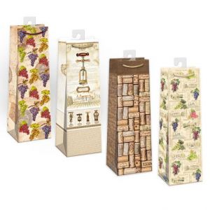 ARGUS Dárková papírová taška 12 x 40 cm mix 12 ks 07350015h