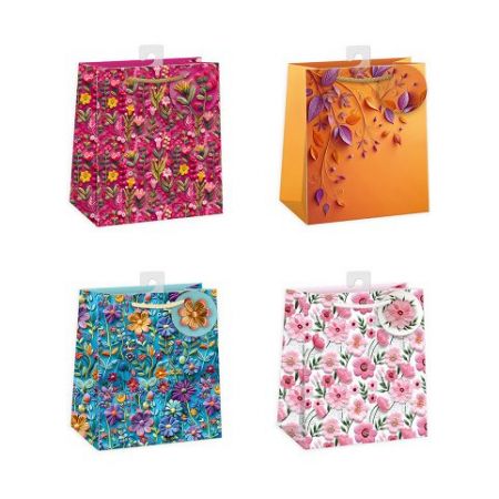 ARGUS Dárková papírová taška 19 x 23 cm mix 12 ks 07450020h