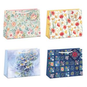 ARGUS Dárková papírová taška (30 x 23 cm) mix 12 ks 07650007