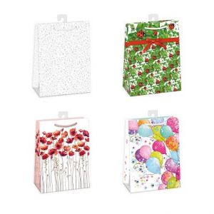 ARGUS Dárková papírová taška 23 x 32 cm mix 12 ks 07550025h