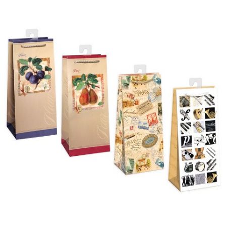 ARGUS Dárková papírová taška (13 x 29.5 cm) mix 12 ks 07750009h