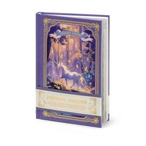 ARGUS Kouzelný zápisník B6 linka, pevná vazba, Fantasy Unicorn 1 14210001