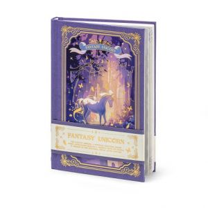 ARGUS Kouzelný zápisník B6 linka, pevná vazba, Fantasy Unicorn 2 14210002