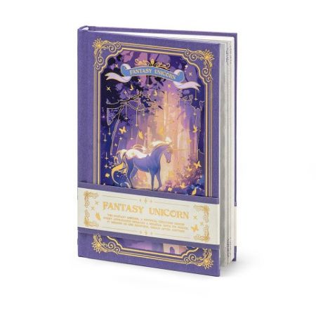 ARGUS Kouzelný zápisník B6 linka, pevná vazba, Fantasy Unicorn 2 14210002
