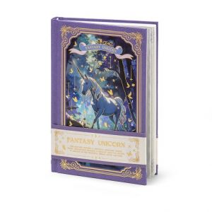ARGUS Kouzelný zápisník B6 linka, pevná vazba, Fantasy Unicorn 4 14210004
